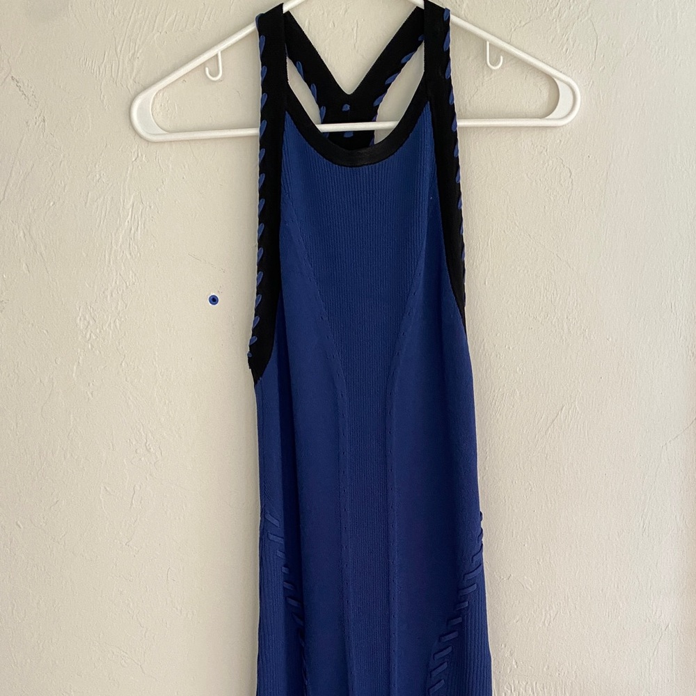 Rag & Bone Blue Brandy Maxi Dress